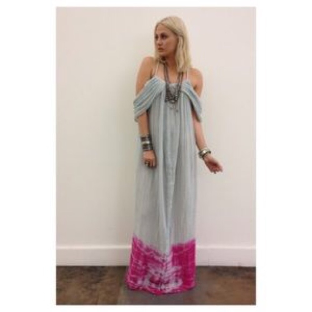 RE-POSH - JEN’S PIRATE BOOTY TIE DYE MAXI DRESS